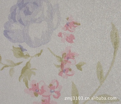 【墙纸 米兰墙纸 简约花卉卧室客厅满铺墙纸6-1-6701】价格,厂家,图片,壁纸/墙布/墙贴,成都致美佳装饰材料-